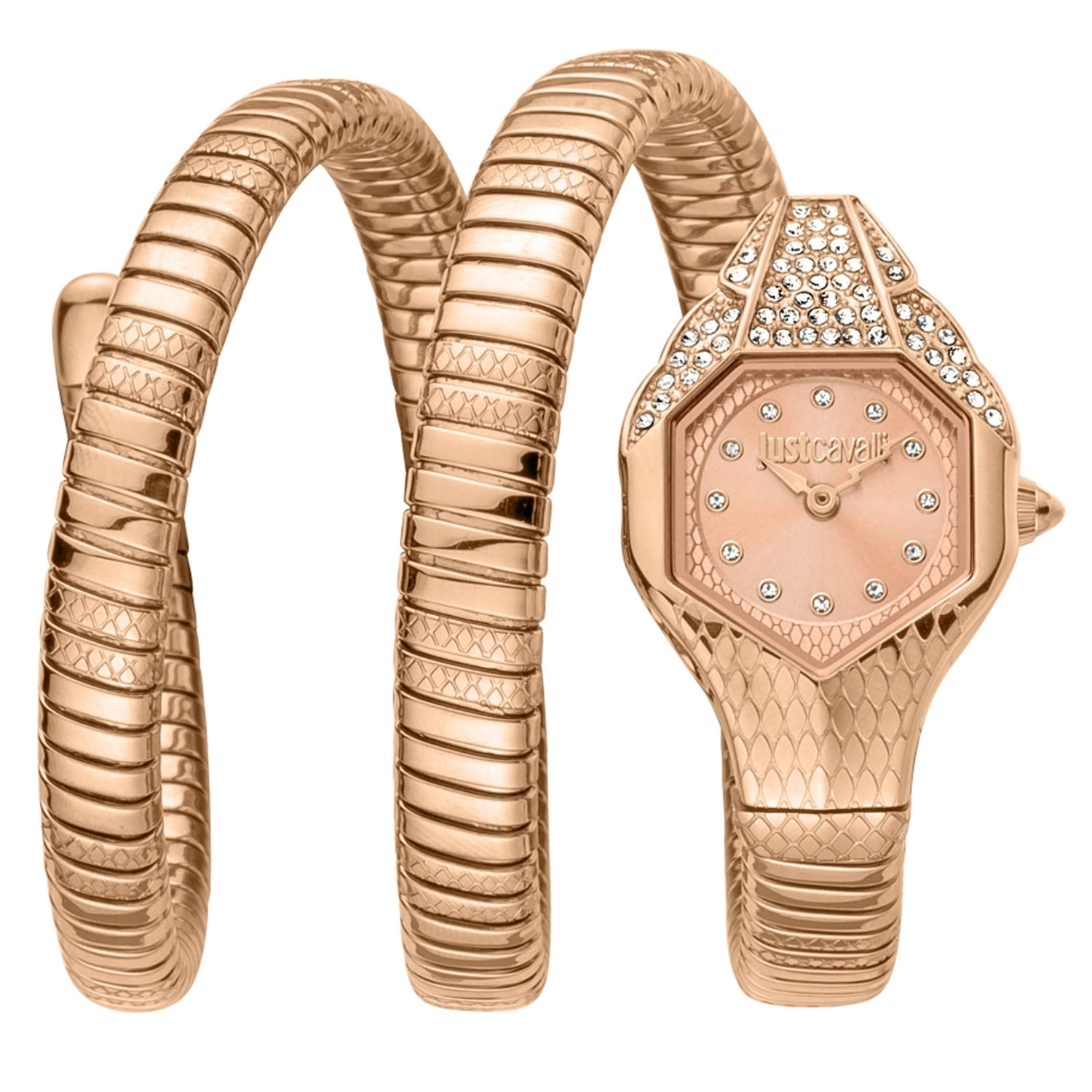 Just Cavalli Women's Serpente Rose gold Dial Watch - JC1L193M0045