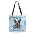 thumbnail image 1 of Just a Certified Nursing Assistant Cna Who Loves Her Australian Cattle Dog All Over Print 3D Canvas Tote Bag Heeler Lover Gifts Reusable Handbag - 00003, 1 of 5