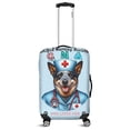 thumbnail image 1 of Just a Certified Nursing Assistant Cna Who Loves Her Australian Cattle Dog Travel Luggage Cover Heeler Lover Gifts Suitcase Dust Protective Decor - 00003, 1 of 5