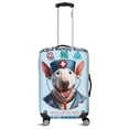 thumbnail image 1 of Just a Certified Nursing Assistant Cna Who Loves Her Bull Terrier Travel Luggage Cover Bully Dog Lovers Gifts Idea Suitcase Dust Protective Decor - 00003, 1 of 5