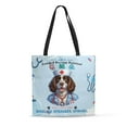 thumbnail image 1 of Just a Certified Nursing Assistant Cna Who Loves Her English Springer Spaniel All Over Print 3D Canvas Tote Bag Springers Dog Lover Gifts Reusable Handbag - 00003, 1 of 5