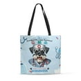 thumbnail image 1 of Just a Certified Nursing Assistant Cna Who Loves Her Schnauzer All Over Print 3D Canvas Tote Bag Miniature Schnauzer Dog Lover Reusable Handbag - 00003, 1 of 5