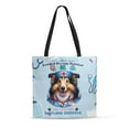 thumbnail image 1 of Just a Certified Nursing Assistant Cna Who Loves Her Shetland Sheepdog All Over Print 3D Canvas Tote Bag Sheltie Dog Lover Gifts Reusable Handbag - 00003, 1 of 5