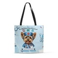 thumbnail image 1 of Just a Certified Nursing Assistant Cna Who Loves Her Yorkshire Terrier All Over Print 3D Canvas Tote Bag Yorkie Dog Lover Gifts Reusable Handbag - 00003, 1 of 5