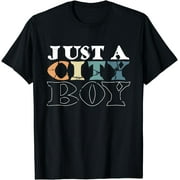 Just City Boy | Town Travel Journey | Men T-Shirt