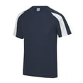 thumbnail image 1 of Just Cool Kids Big Boys Contrast Plain Sports T-Shirt, 1 of 4