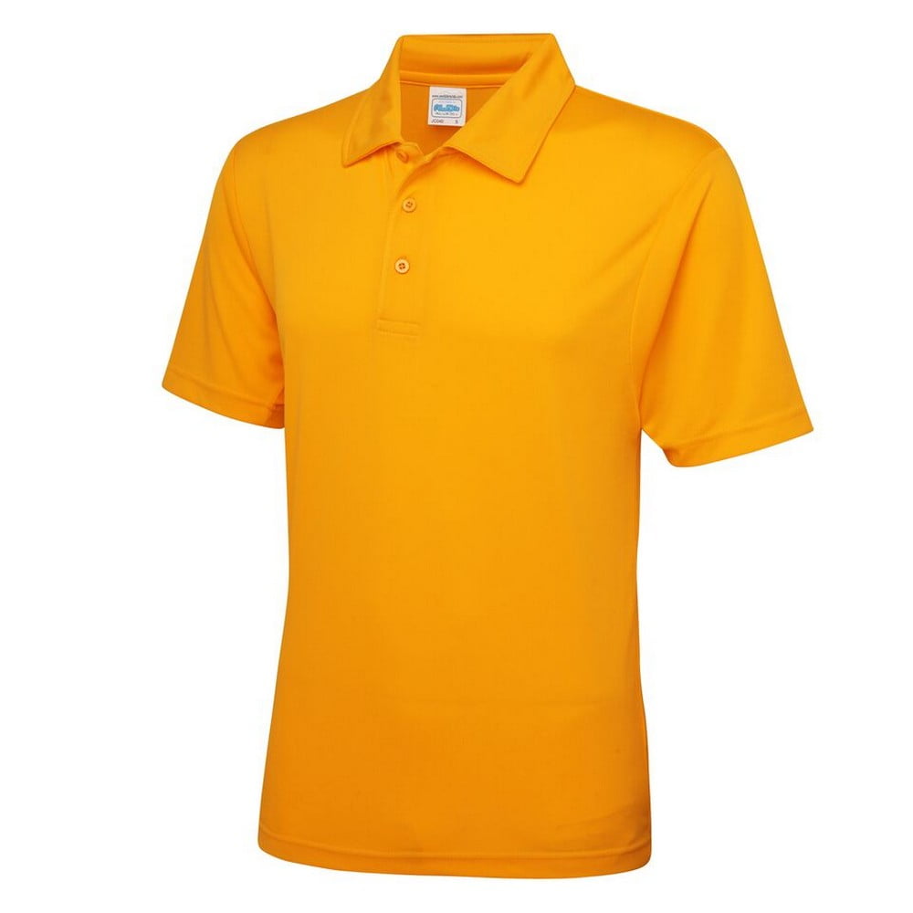 Sport Shirt Buttons (Collar / Sleeve / Front), Golden Yellow Color