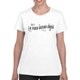 thumbnail image 1 of Just Cool Vibes Shaped T-Shirt Women -Smartprints Designs, Female 3X-Large, 1 of 4