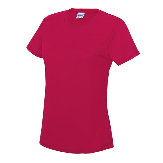 Just Cool Womens Sports Plain T-Shirt
