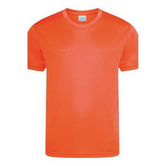 Just Cool by AWDis JCY001 Youth Cool T-Electric Orange-YS
