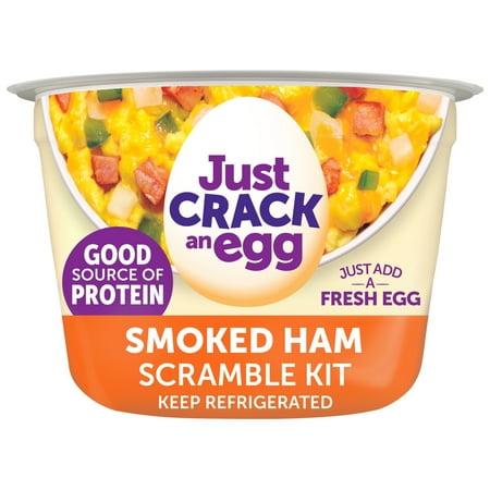 Just Crack an Egg Smoked Ham Scramble Kit, 3 oz Cup