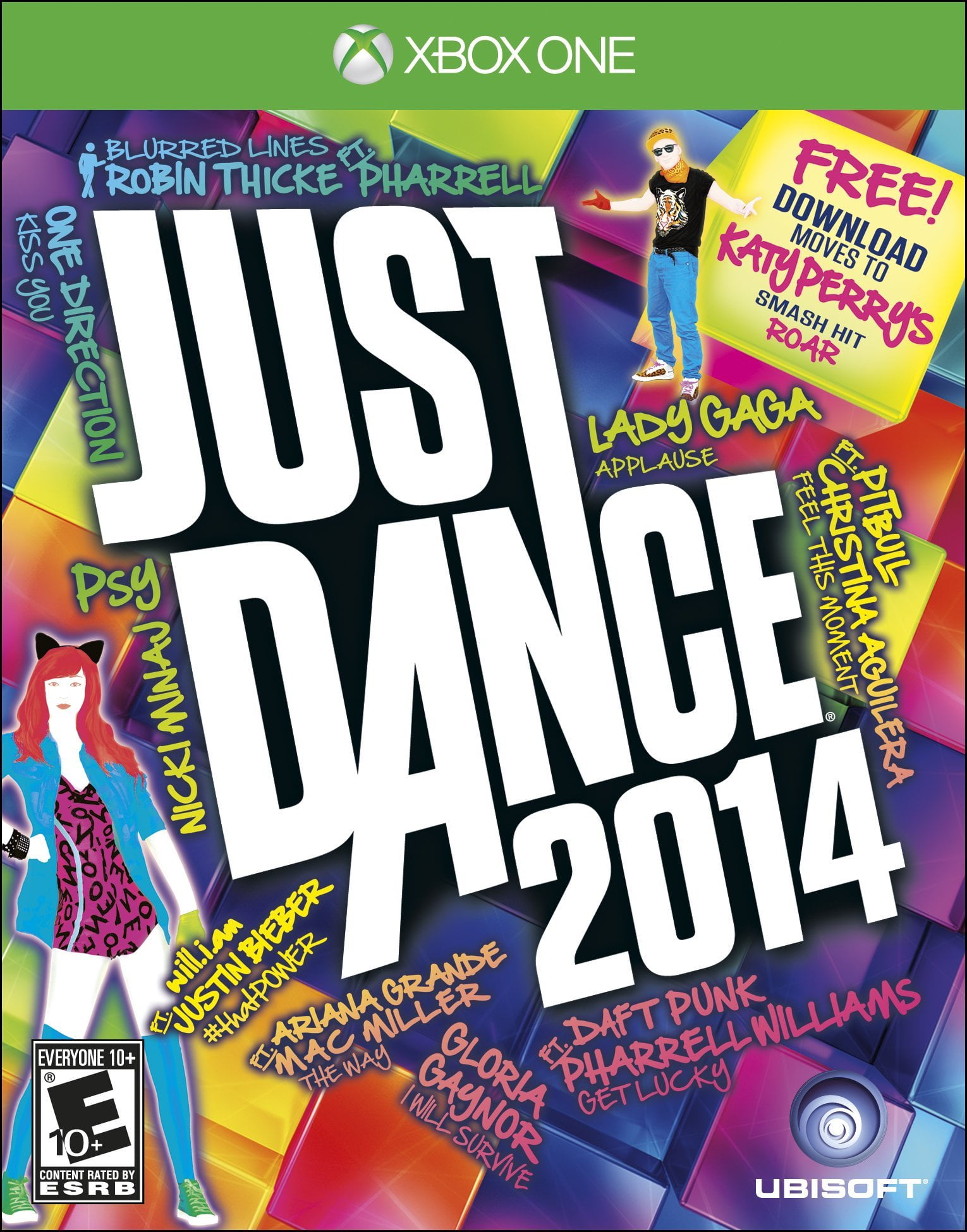 Just Dance 2014, Ubisoft, Xbox One, 008888538226 - Walmart Business Supplies, image size:1530x1950