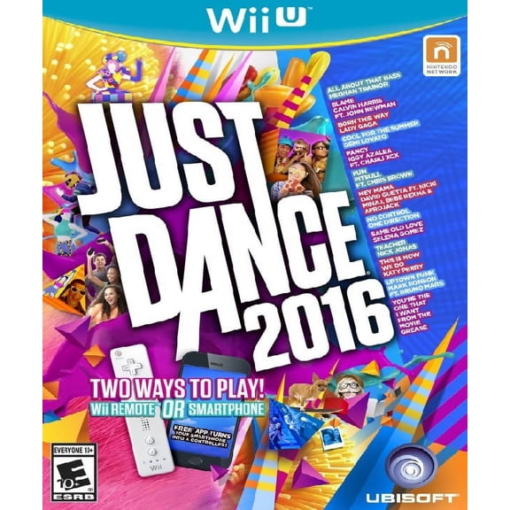 Restored Just Dance 2016, Physical/Nintendo Wii U, Dance, Muliplayer, Rhythm, Music Video Game
