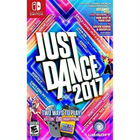 Just Dance 2017, Ubisoft, Nintendo Switch, 887256027896
