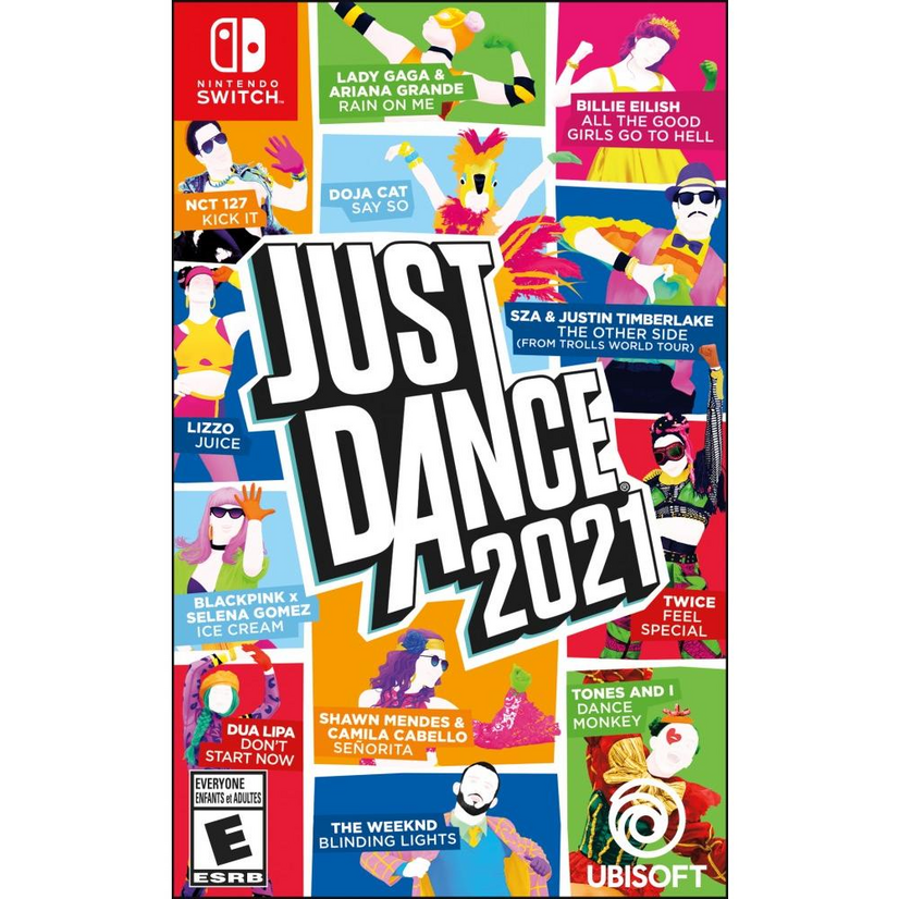 Just Dance 2021 Nintendo Switch Game with Unlimited Songs Kid