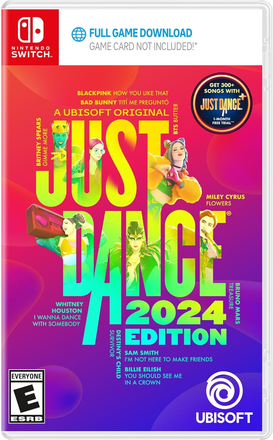 Just Dance 2024 Edition Standard Edition, Nintendo Switch (Code in