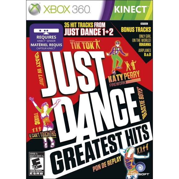 Restored Just Dance Greatest Hits Video Game for Xbox 360