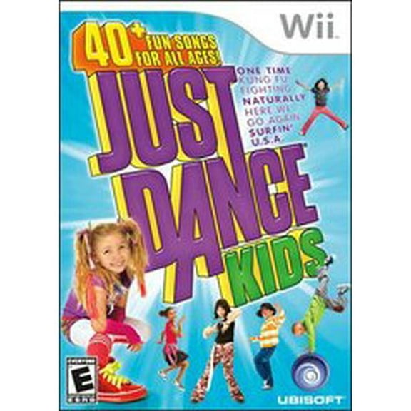 Pre-Owned Just Dance Kids by Ubisoft for Nintendo Wii, Music & Party Game, 4 Offline Players