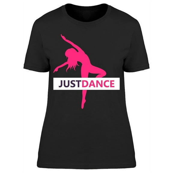 Just Dance With Young Ballerina T-Shirt Women -Image by Shutterstock Women T-Shirt, Female Medium