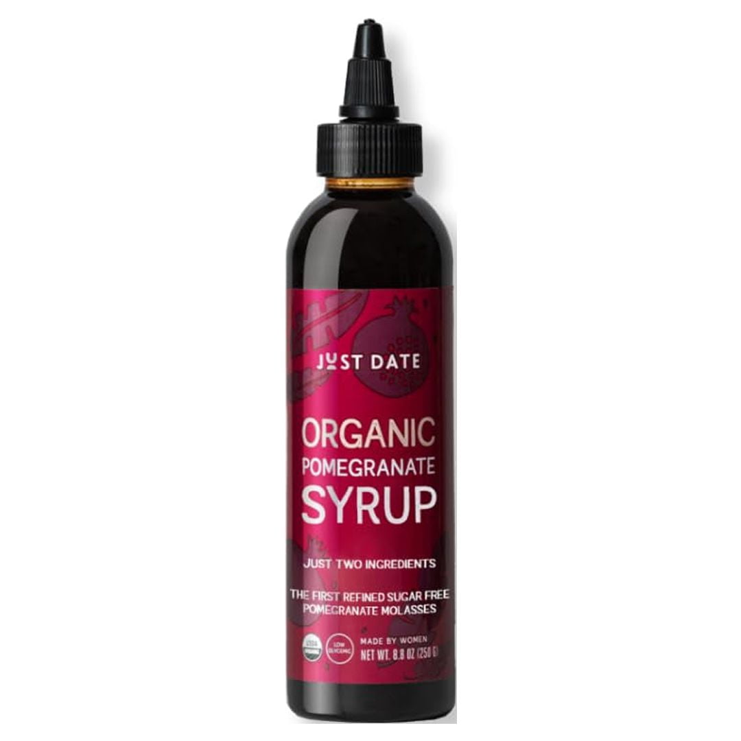 Just Date Just Pomegranate Syrup Organic Pomegranate Molasses One