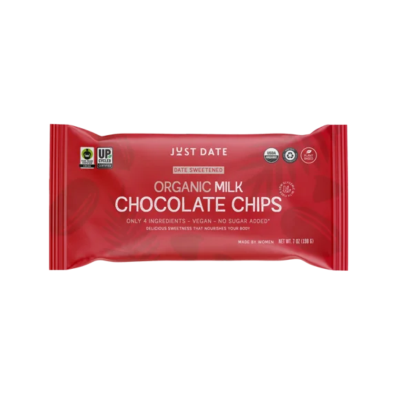 Just Date Organic Milk Chocolate Chips 7 oz