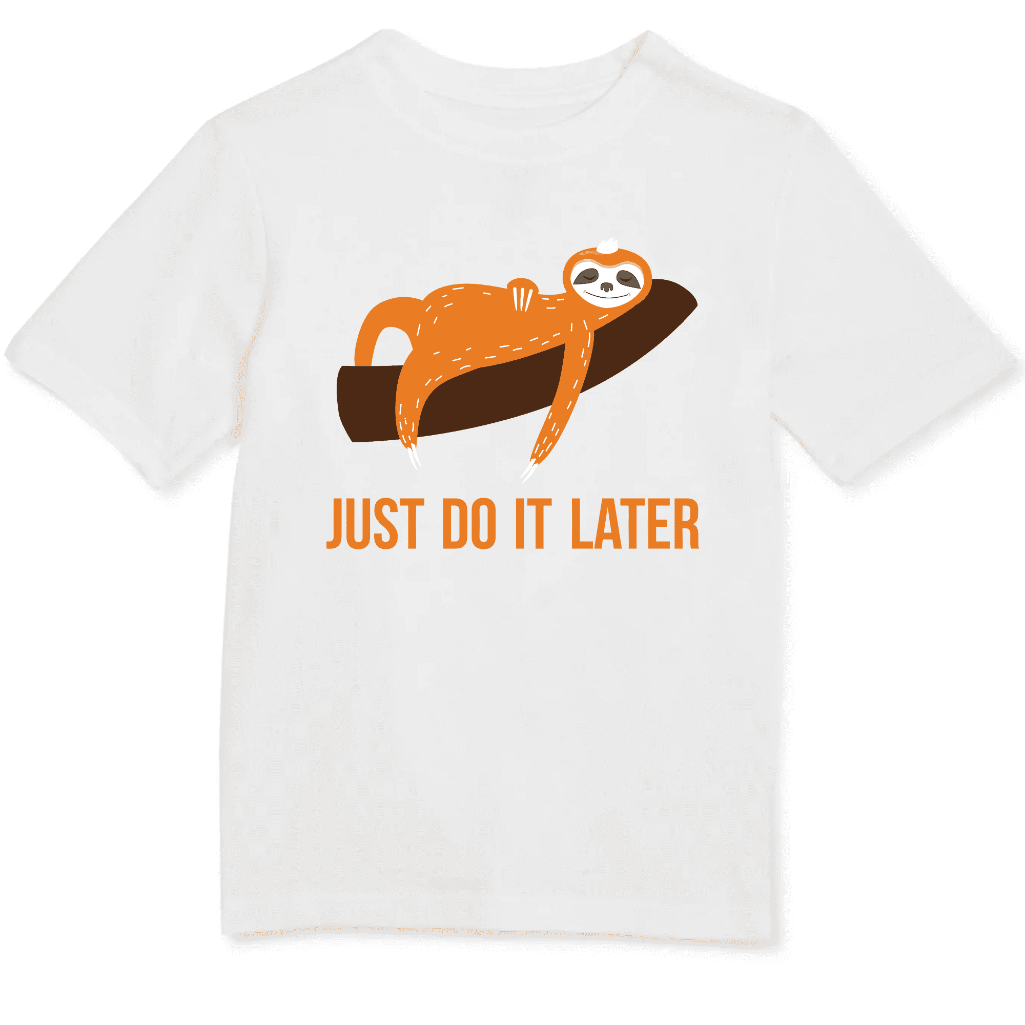 sloth just do it later shirt