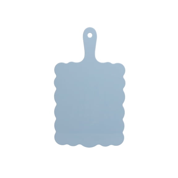 Just Feed Me by Jessie James Decker Blue Ruffle Edge Cutting Board