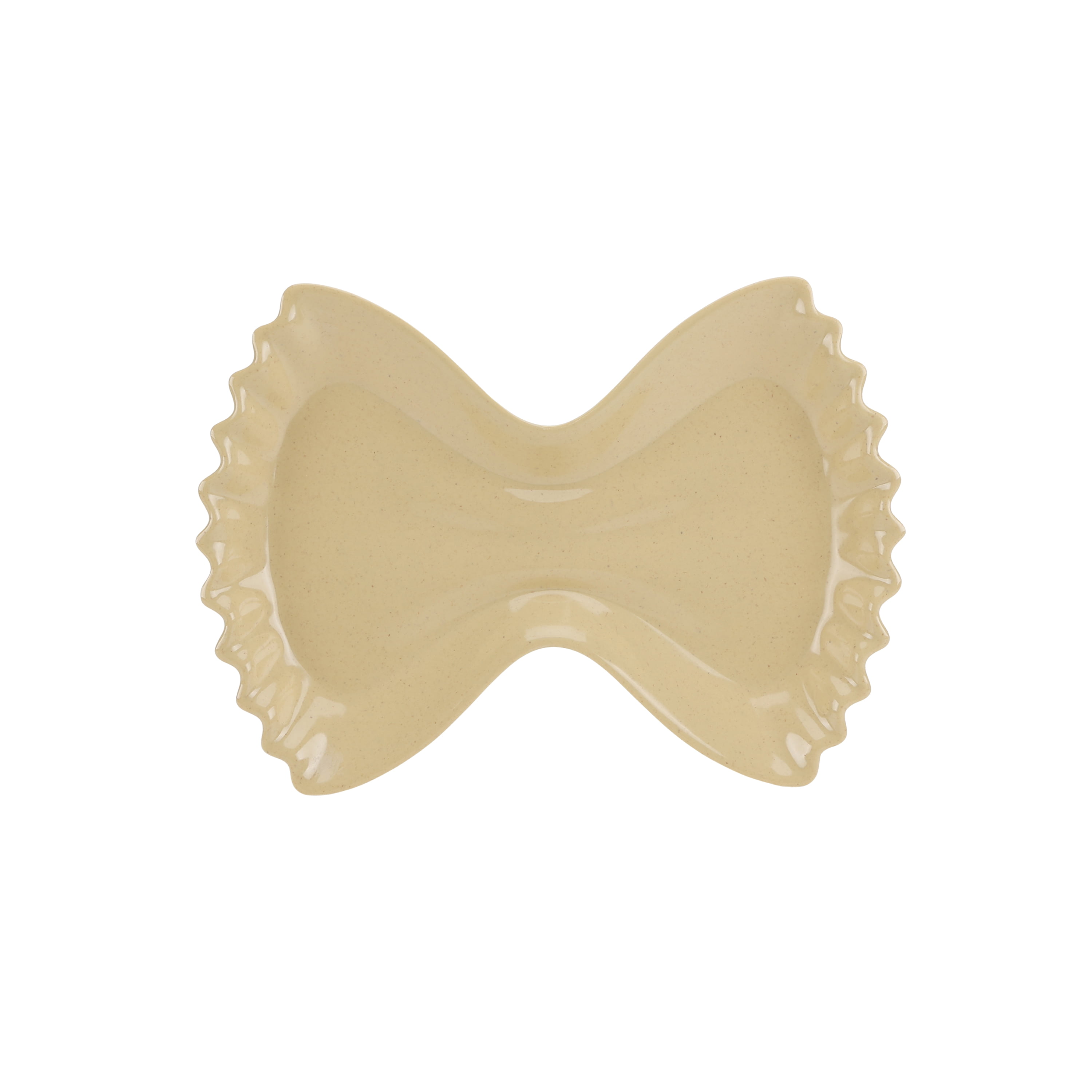 Just Feed Me by Jessie James Decker Pasta Shaped Serving Tray, Cream