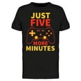 thumbnail image 1 of Just Five More Minutes Gamer Tee Men's -Image by Shutterstock, 1 of 4
