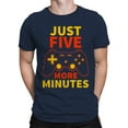 thumbnail image 1 of Just Five More Minutes Gamer T-Shirt Men, 1 of 3
