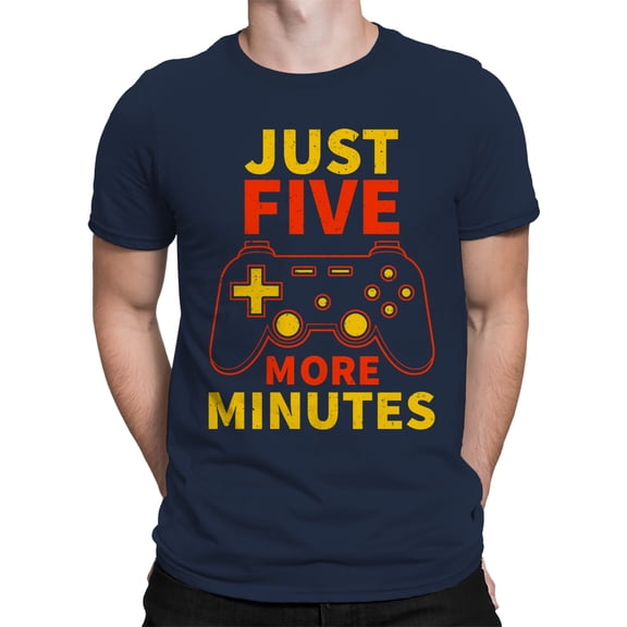 Just Five More Minutes Gamer T-Shirt Men