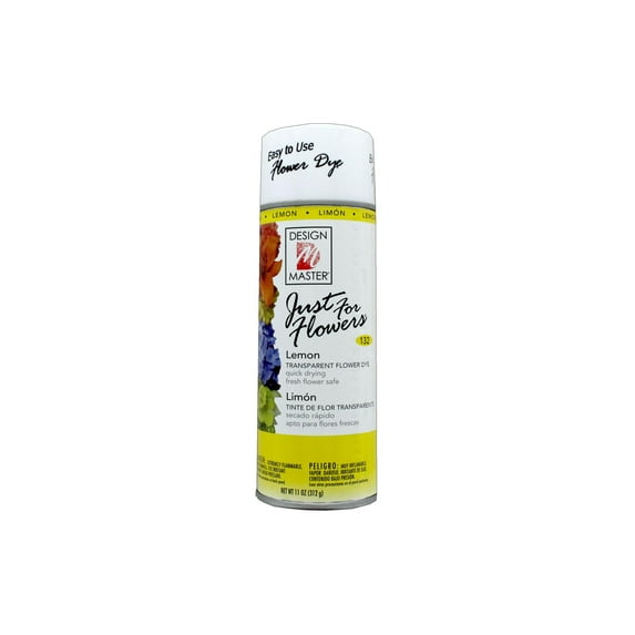 Just For Flowers Transparent Satin Finish-Lemon