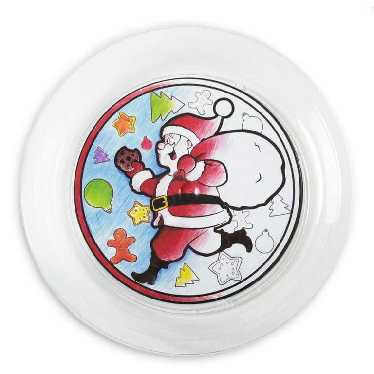 Santa new arrivals claus plates