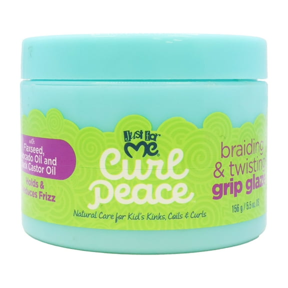 Just For Me Curl Peace Braiding Twisting Grip Glaze 5.5 Oz