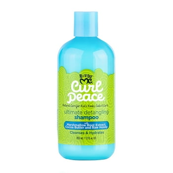 Just For Me Curl Peace Detangling Detangler Daily Shampoo, 12 fl oz., Child