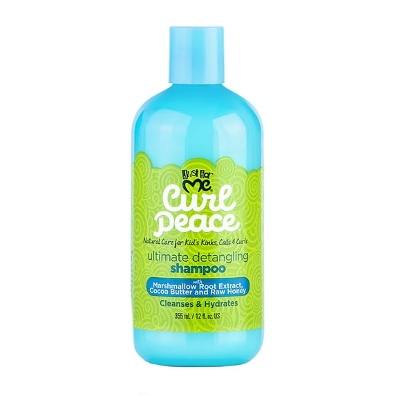 Just For Me Curl Peace Detangling Detangler Daily Shampoo, 12 fl oz., Child