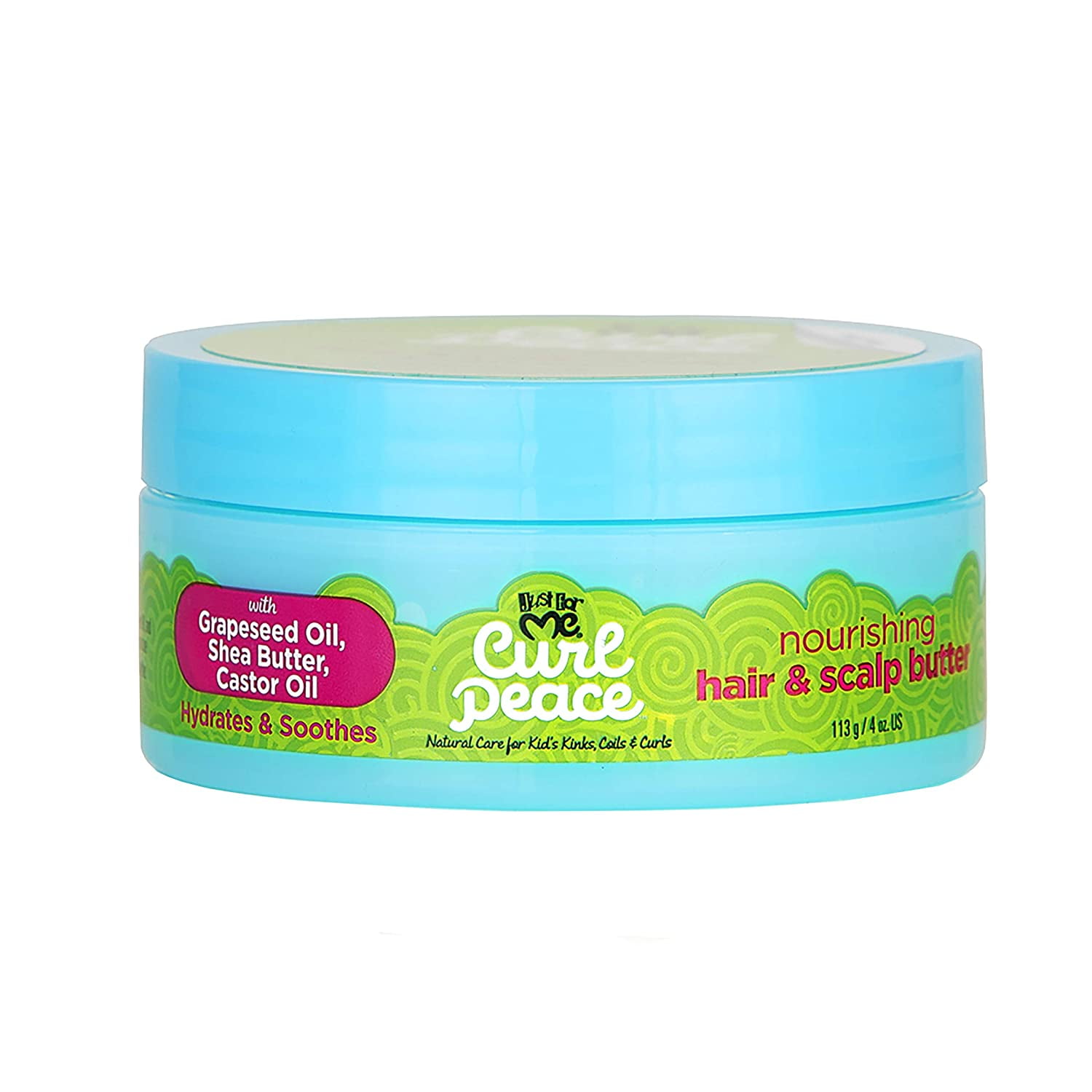 JUST FOR ME Curl Peace Nourishing Hair & Scalp Butter (4oz) JUST FOR ME Curl Peace Nourishing Hair & Scalp Butter (4oz)