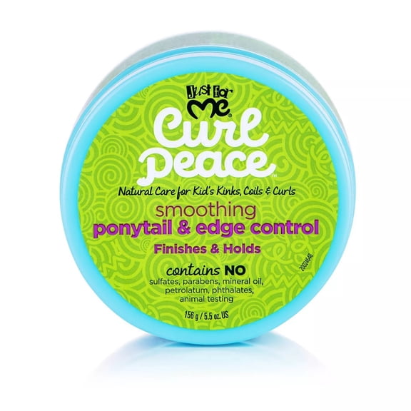 Just For Me Curl Peace Ponytail & Edge Control 5.5oz,Pack of 2