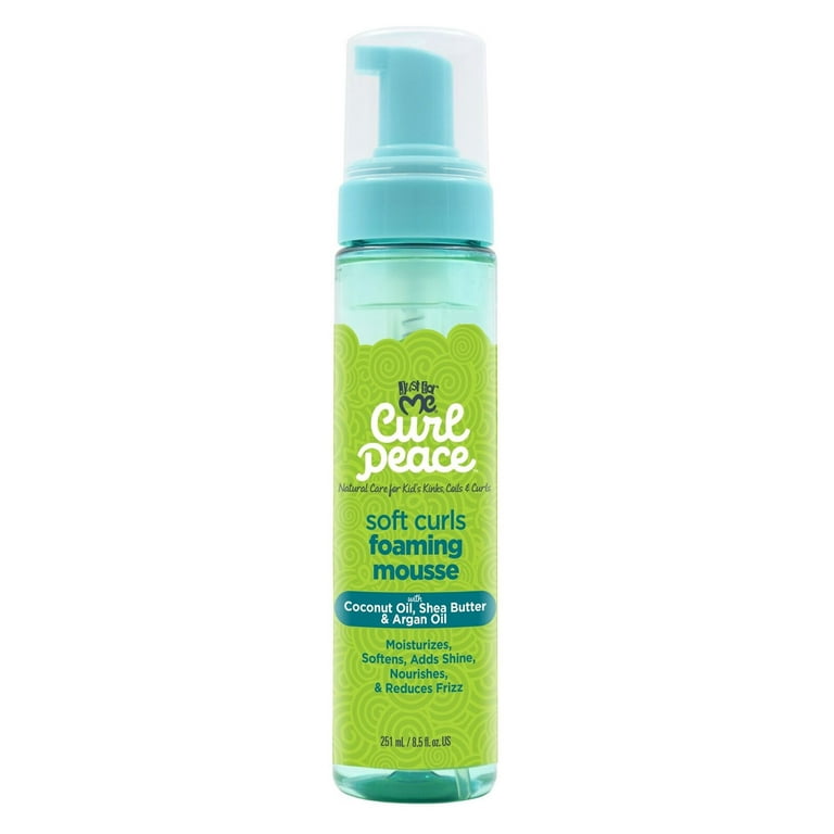 JUST FOR ME Curl Peace Soft Curls Foaming Mousse (8.5oz)