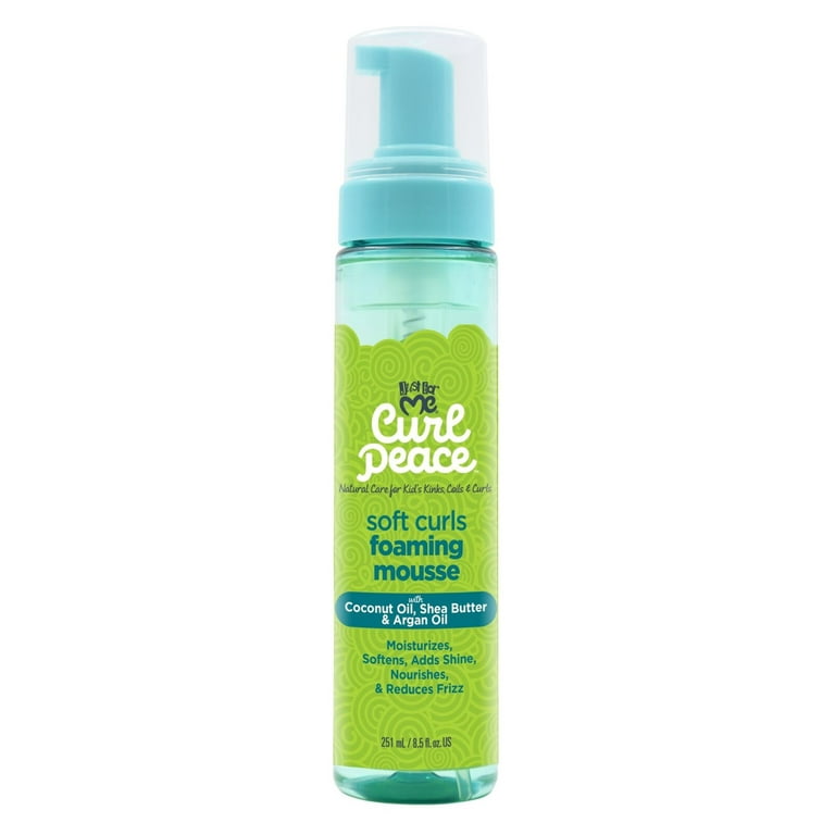 JUST FOR ME Curl Peace Soft Curls Foaming Mousse (8.5oz)