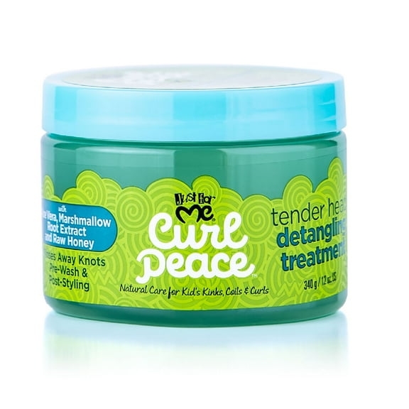 Just For Me Curl Peace Tender Head Detangling Hair Treatment, 12 Oz.