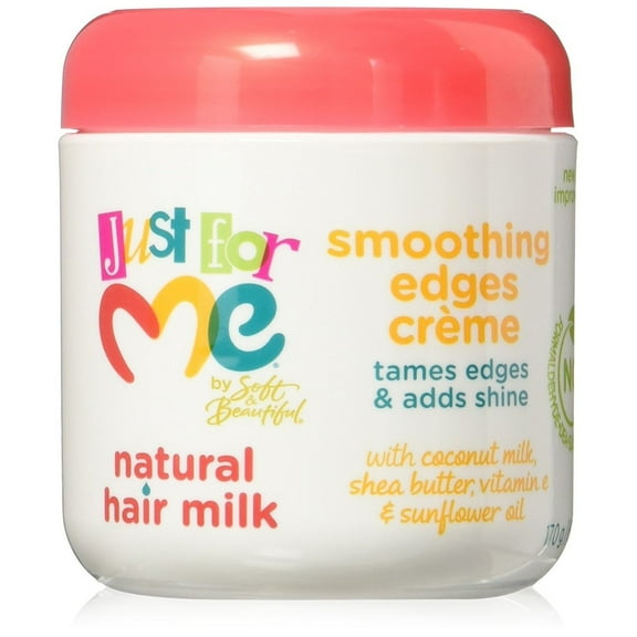 Just For Me Hair Milk Smoothing Edges Creme, 6 Oz.