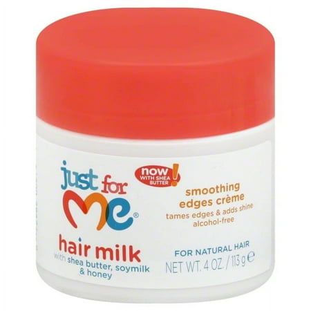 Just For Me Hair Milk Smoothing Edges Creme Hair Styler, 4 oz
