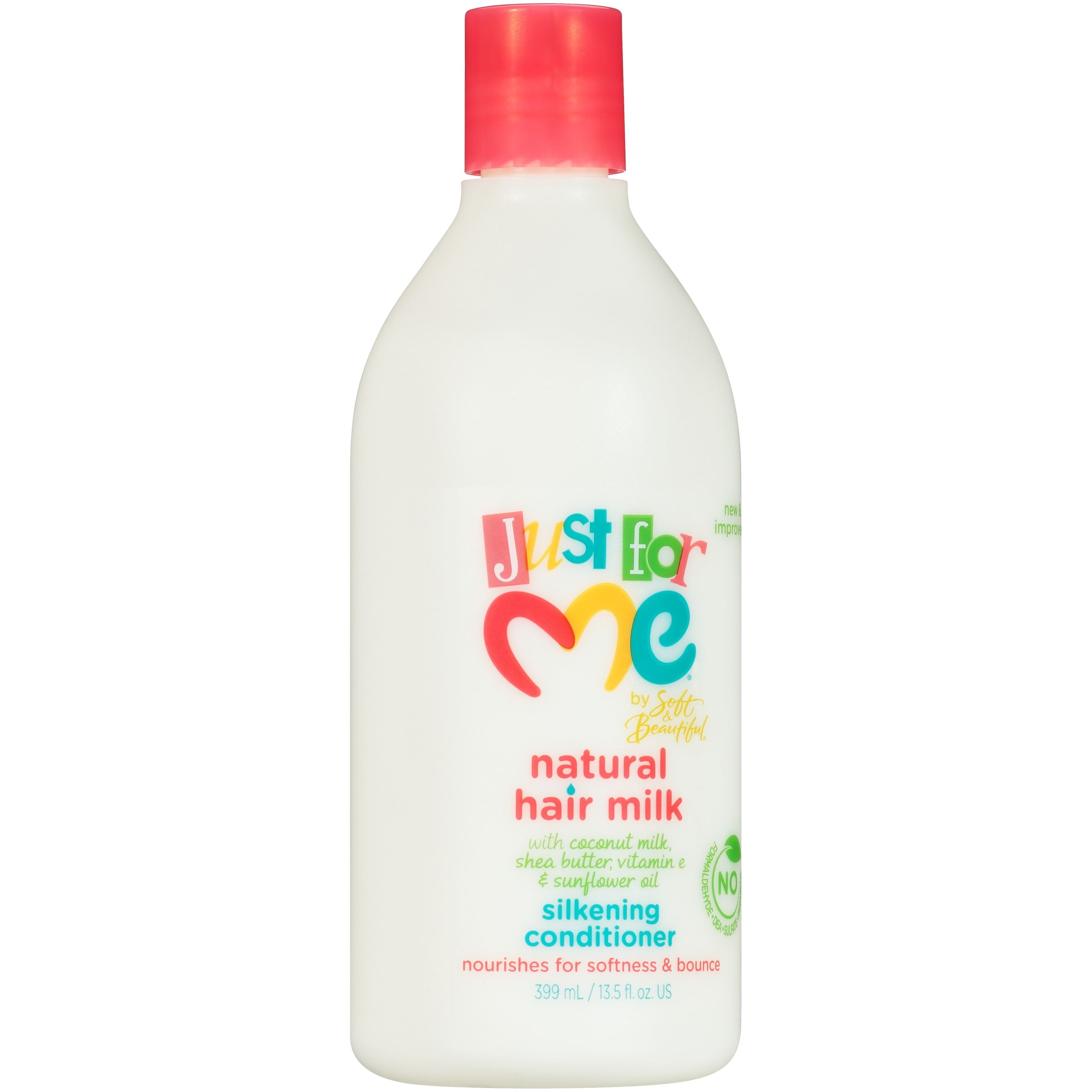 JUST FOR ME Natural Hair Milk Silkening Conditioner (13.5oz) JUST FOR ME Natural Hair Milk Silkening Conditioner (13.5oz)