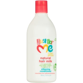 Just For Me Natural Hair Milk Silkening Conditioner 13.5 fl. oz., Kids, All Hair Types, Moisturizing