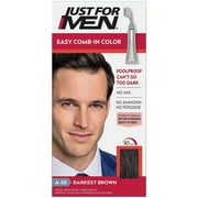 Just For Men Autostop Color #A-50 Darkest Brown 6 Pack
