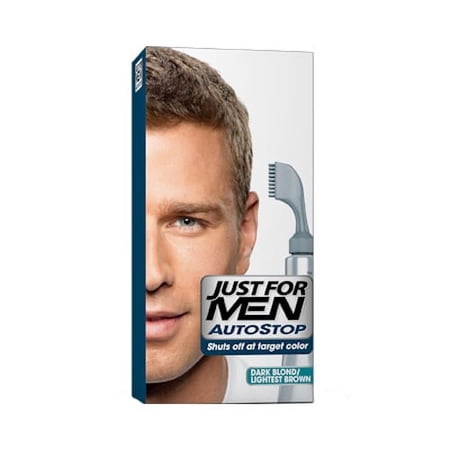 Just For Men Autostop Hair Color Kit, Dark Blonde / Lightest Brown - 1 Ea, 6 Pack