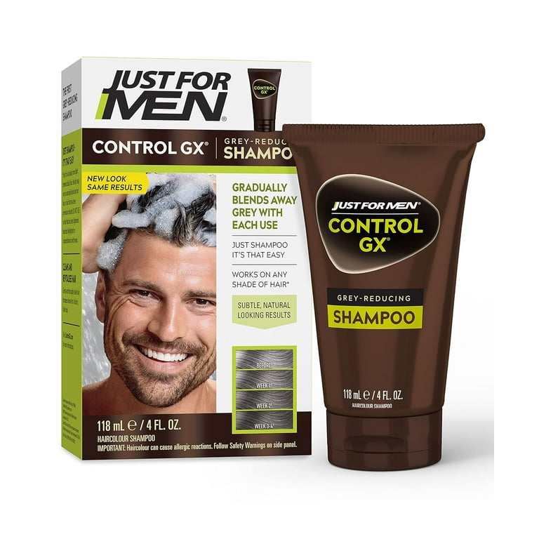 Just For Men Control GX Gradual Gray Reduction Daily Hair Shampoo 