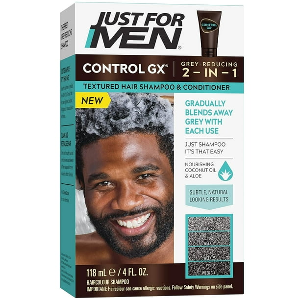 Just For Men Control GX Grey Reducing Shampoo, Gradual Hair Color