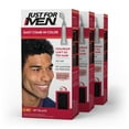 thumbnail image 1 of Just For Men Easy Comb-in Hair Color for Men with Applicator, Jet Black, A-60, 3 Pack, 1 of 7